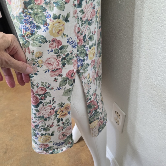 Polo Ralph Lauren Floral Sleeveless Midi Dress Size L - Picture 5 of 12